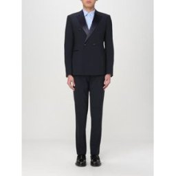 Emporio Armani Abito da smoking in lana vergine Blue Navy Taglia 48