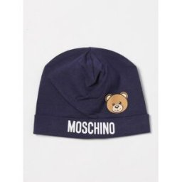 Moschino Cappello a berretto Teddy Blue Navy Taglia 1