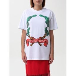Moschino T-shirt stampata Bianco Taglia M