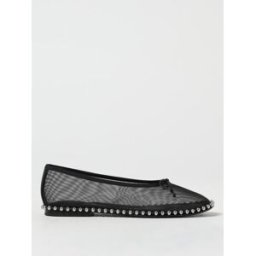 Alexander Wang Ballerina Lina in nylon a rete con borchie Nero Taglia 37½