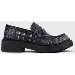 Camperlab Mocassino Vamonos in pelle stampa cocco Grigio Taglia 41