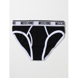Moschino Slip in cotone stretch Nero Taglia S