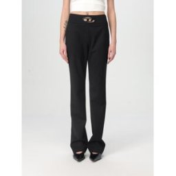 Diesel Pantalone in misto lana con logo Nero Taglia 40