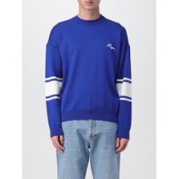 Msgm Maglia in lana vergine Blue Taglia L