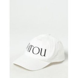 Patou Cappello in cotone con logo Bianco Taglia L