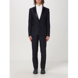 Emporio Armani Abito in lana vergine Blue Taglia 46