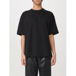 Diesel T-shirt oversize con logo Oval D Nero Taglia XL