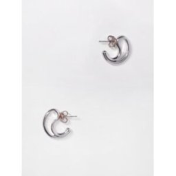 Bottega Veneta Orecchini Frills Small in argento 925 Argento Taglia OS