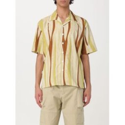 Bonsai Camicia in cotone stampato Beige Taglia S
