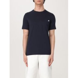 K-Way T-shirt basic in cotone Blue Taglia S