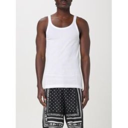 Dolce&Gabbana Canotta basic in cotone Bianco Taglia 54