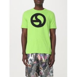 Acne Studios T-shirt di cotone Verde Taglia S