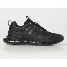 Just Cavalli Sneakers in gomma e mesh Nero Taglia 40