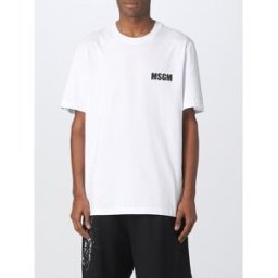 Msgm T-shirt in cotone Bianco Taglia S
