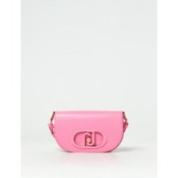 Liujo Borsa in pelle sintetica con logo Rosa Taglia OS