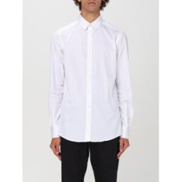 Dolce&Gabbana Camicia in popeline di cotone Bianco Taglia 43