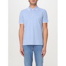 Fay Polo basic in cotone Azzurro Taglia XL