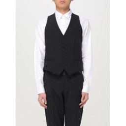 Emporio Armani Gilet sartoriale in lana vergine Nero Taglia 56