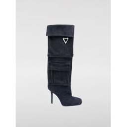 The Attico Stivale Sienna in denim Denim Taglia 37½