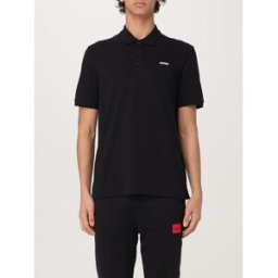 Hugo Polo in cotone con mini logo Nero Taglia XS