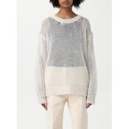 Jil Sander Maglia in seta Bianco Taglia 38