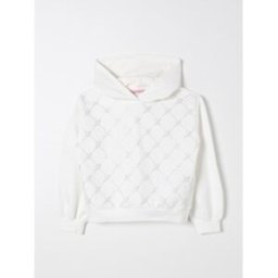 Blumarine Felpa con cappuccio Bianco Taglia 8