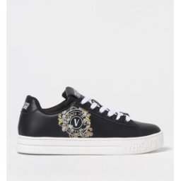 Versace Jeans Couture Sneakers Baroque in pelle Nero Taglia 37