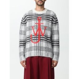 Jw Anderson Maglione in misto nylon Bianco Taglia L