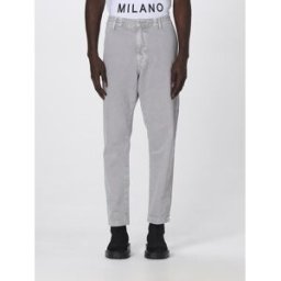 Moschino Pantalone in cotone Grigio Taglia 50