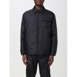 Valentino Bomber in nylon Toile Iconographe Nero Taglia 50