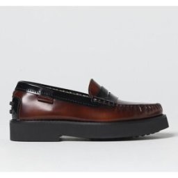 Tod's Mocassino in pelle spazzolata Marrone Taglia 36½