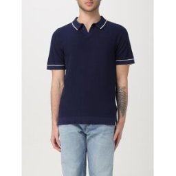 Peuterey Polo in maglia di cotone basic Fantasia Taglia S