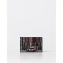 Paul Smith Portacarte di credito in pelle saffiano Nero Taglia OS