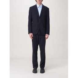 Hugo Abito monopetto in Softshell Performance Blue Taglia 46