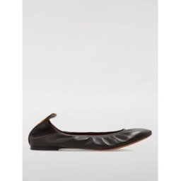 Lanvin Ballerina in nappa Marrone Taglia 38