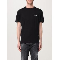 Dsquared2 T-shirt basic in cotone Nero 1 Taglia XL