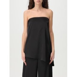 Hanita Top in crêpe Nero Taglia M