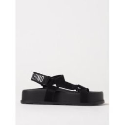 Moschino Sandalo in camoscio Nero Taglia 41