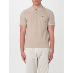 Peuterey Polo in cotone piquet Beige Taglia S