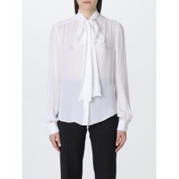 Moschino Camicia in crêpe Bianco Taglia 44