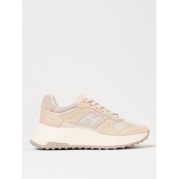 Hogan Sneakers H669 in pelle e mesh Beige Taglia 40