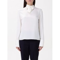 Theory Blusa in seta Avorio Taglia L