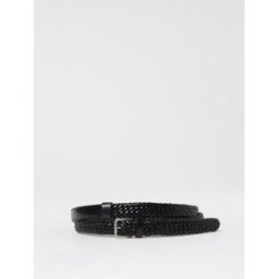 Dolce&Gabbana Cintura in pelle intrrecciata Nero Taglia 100