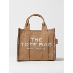 Marc Jacobs Borsa The Small Tote Bag in canvas Marrone Taglia OS