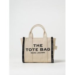 Marc Jacobs Borsa The Small Tote Bag in canvas Sabbia Taglia OS
