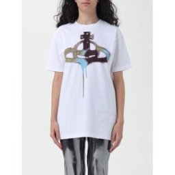 Vivienne Westwood T-shirt in cotone biologico Bianco Taglia S