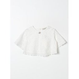 Twinset Top in pizzo Bianco Taglia 10