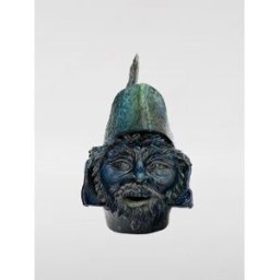 Bartes Testa di Moro in ceramica Verde Taglia OS