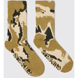 Camperlab Calze in cotone stretch con stampa Fantasia Taglia S