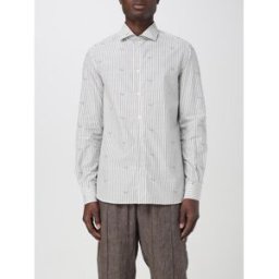 Emporio Armani Camicia Uomo colore Grigio Grigio Taglia XL